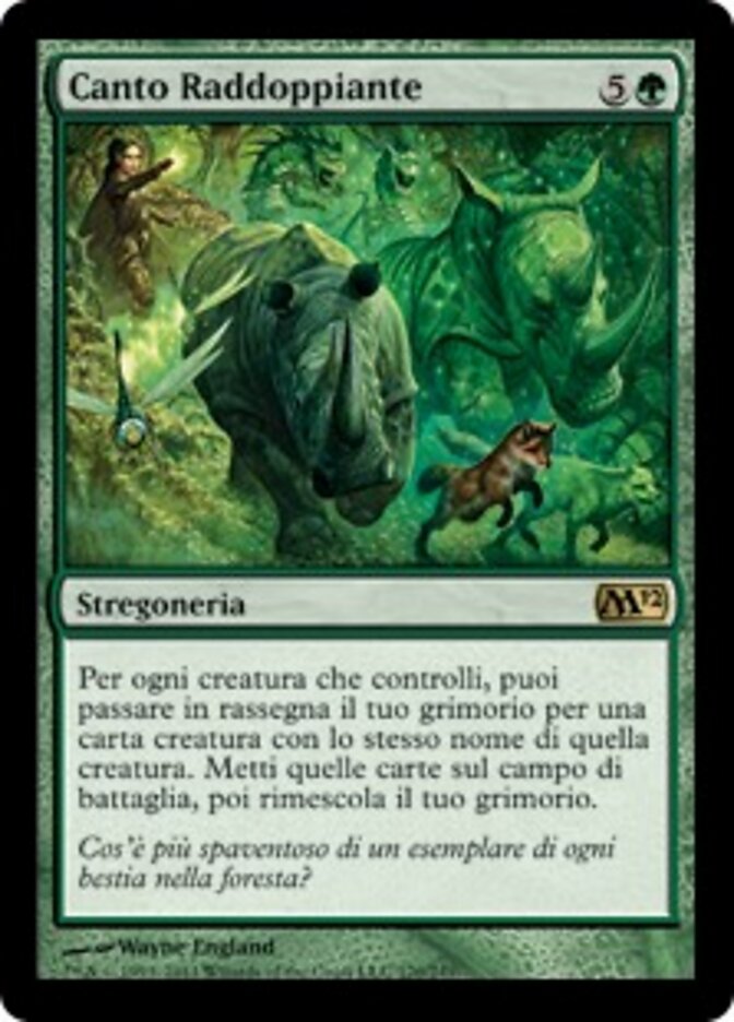 Canto Raddoppiante