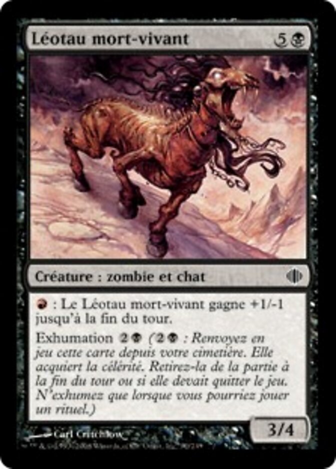 Léotau mort-vivant