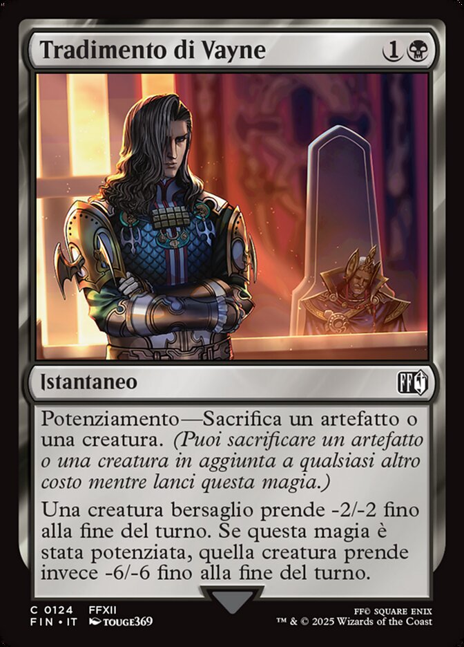 Tradimento di Vayne
