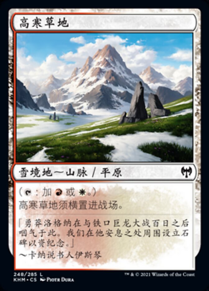 高寒草地