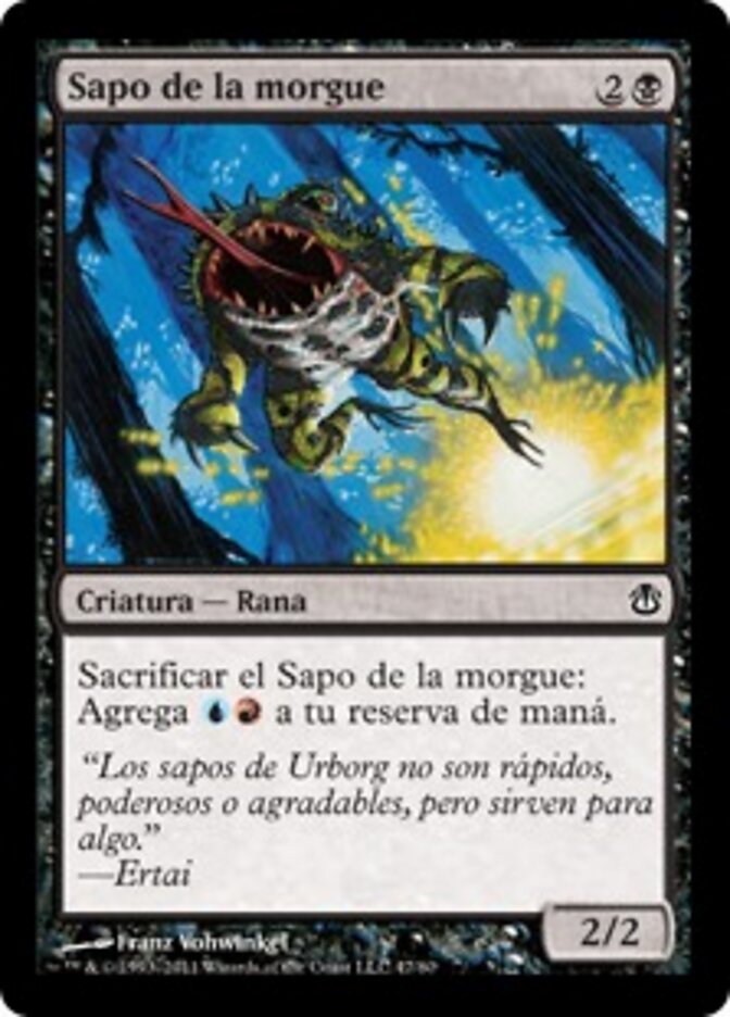 Sapo de la morgue