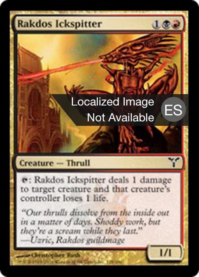 Escupidor rakdos