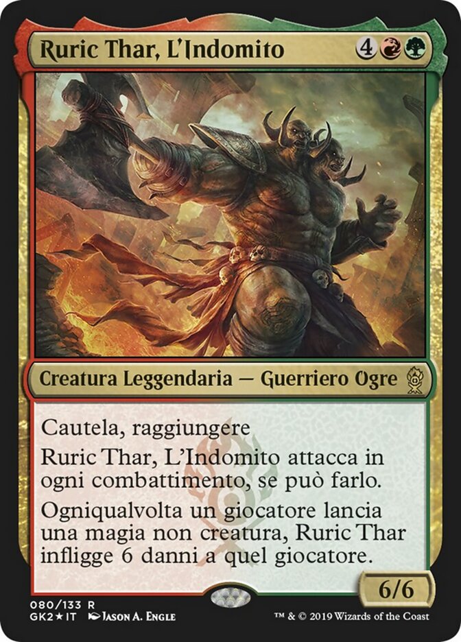 Ruric Thar, L'Indomito