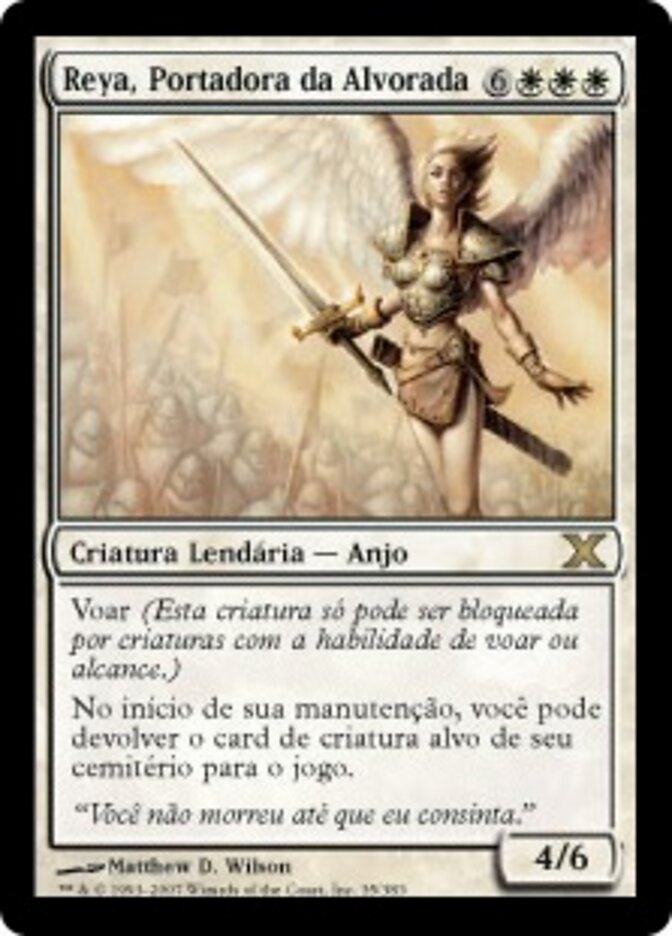 Reya, Portadora da Alvorada