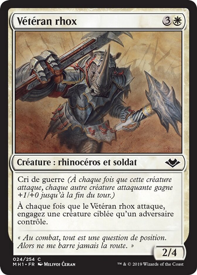 Vétéran rhox