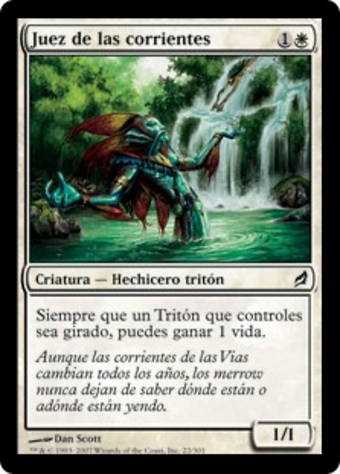 Juez de las corrientes