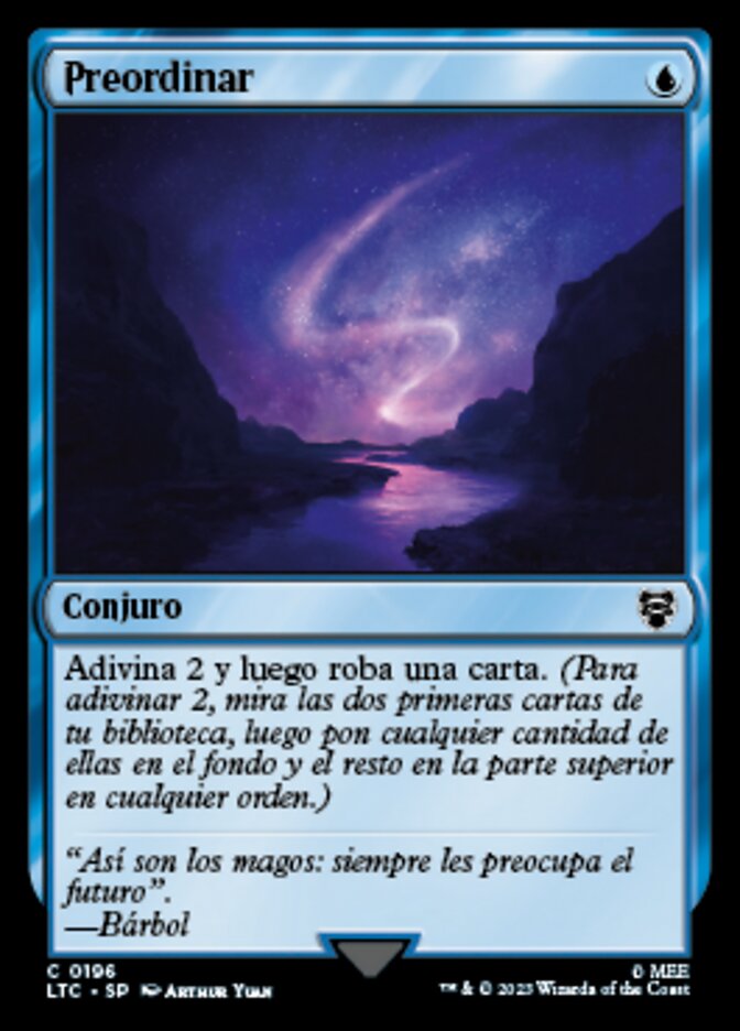 Preordinar