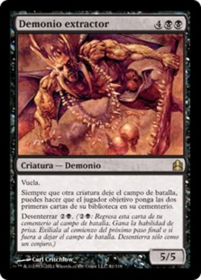 Demonio extractor