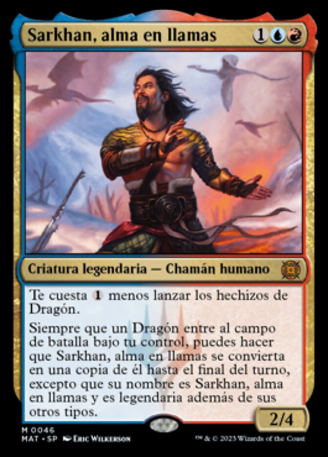 Sarkhan, alma en llamas