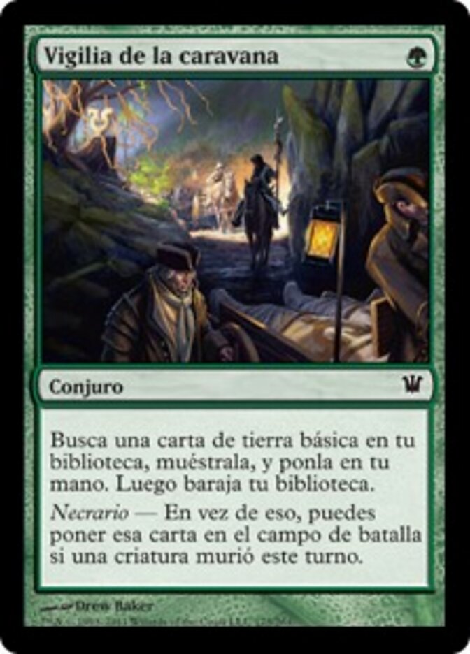Vigilia de la caravana