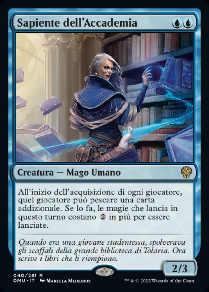 Sapiente dell'Accademia