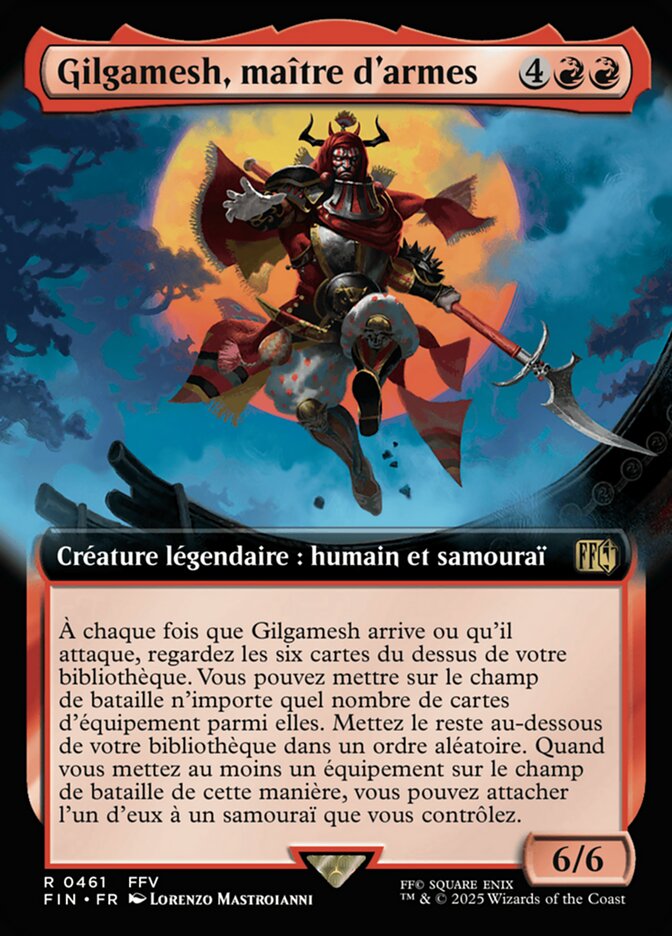 Gilgamesh, maître d'armes