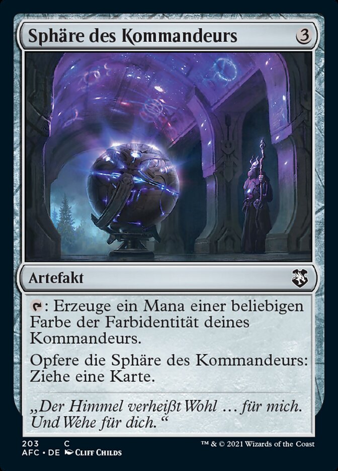 Sphäre des Kommandeurs