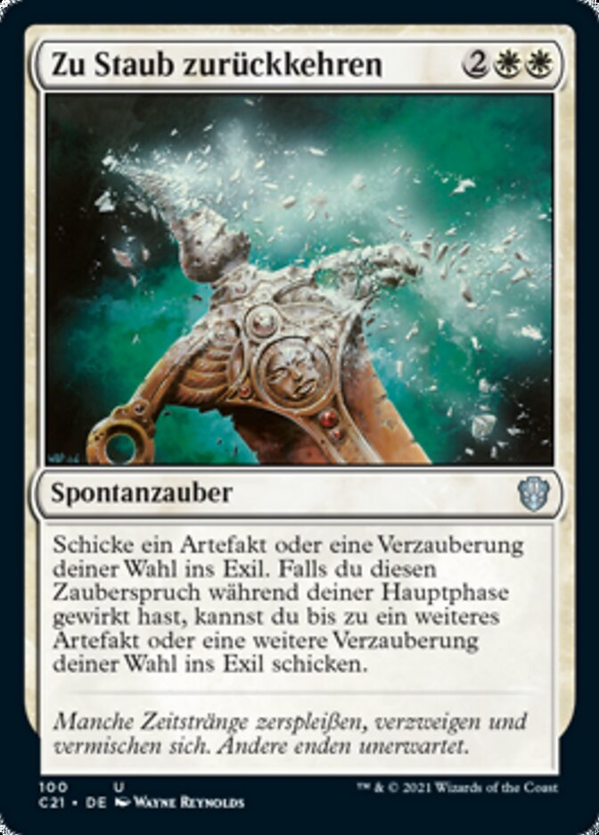Zu Staub zurückkehren