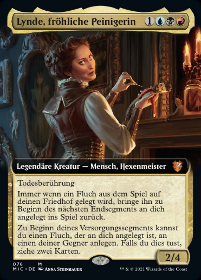 Lynde, fröhliche Peinigerin