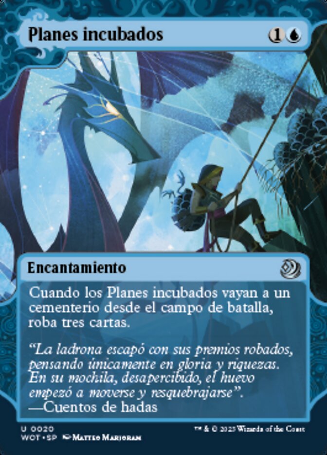 Planes incubados