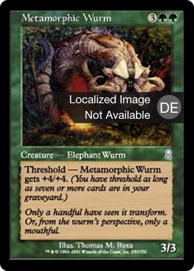 Körperwandelnder Wurm