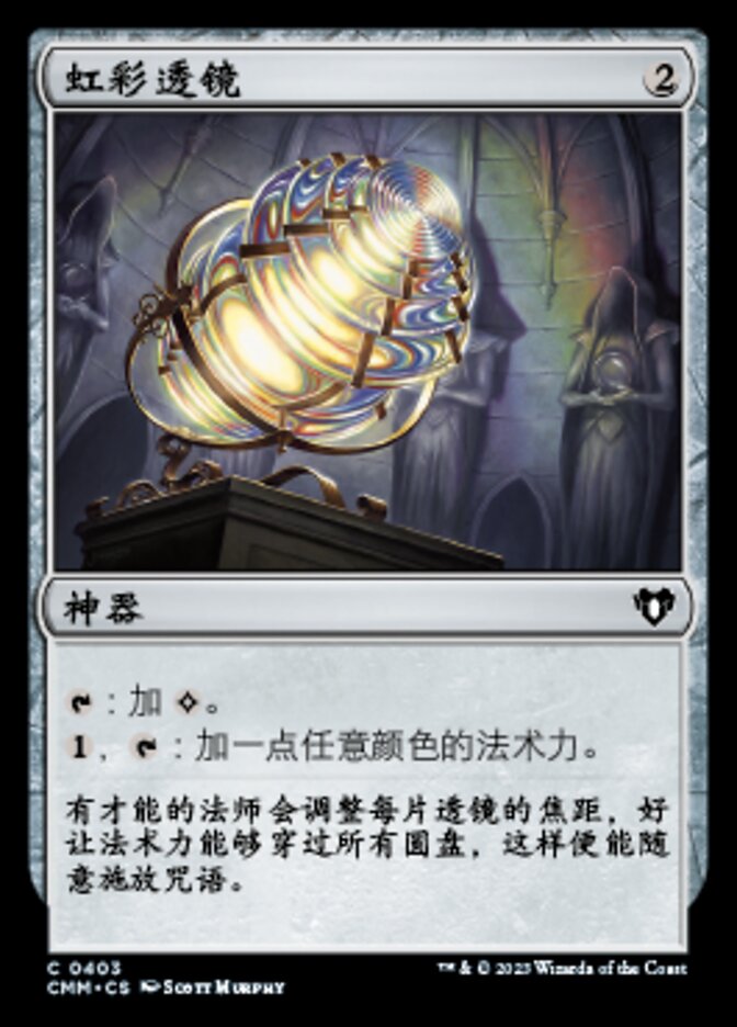 虹彩透镜