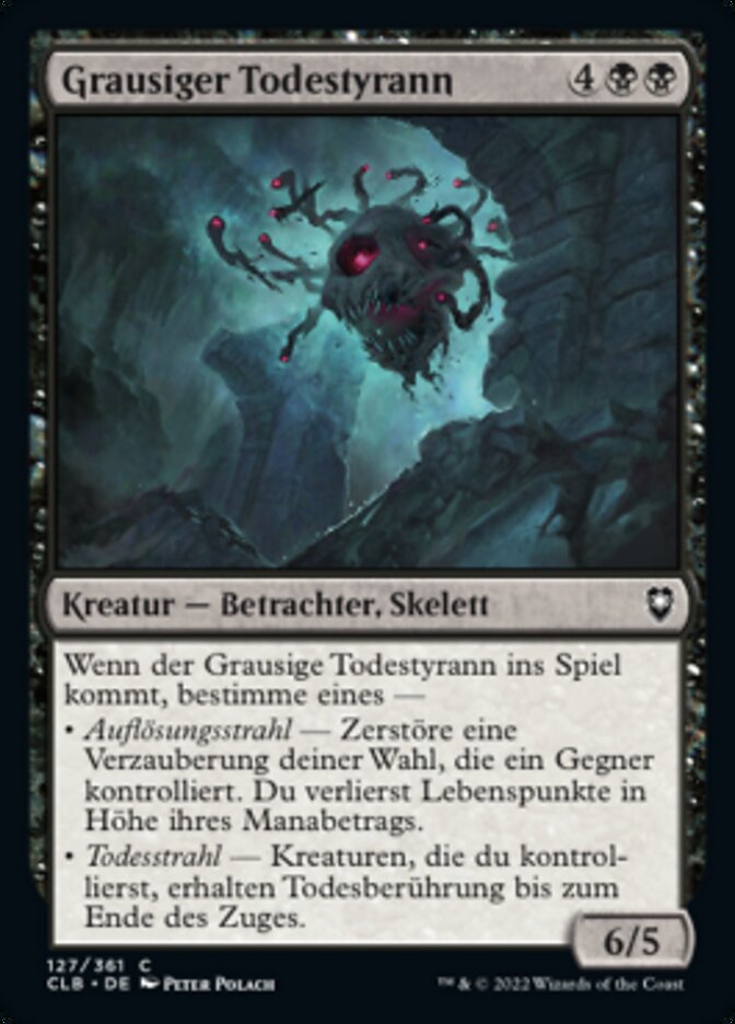 Grausiger Todestyrann