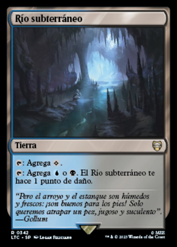 Río subterráneo