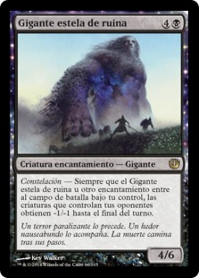 Gigante estela de ruina