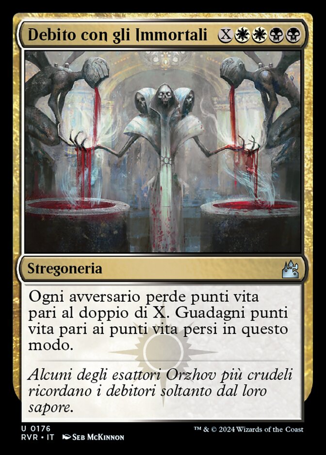 Debito con gli Immortali
