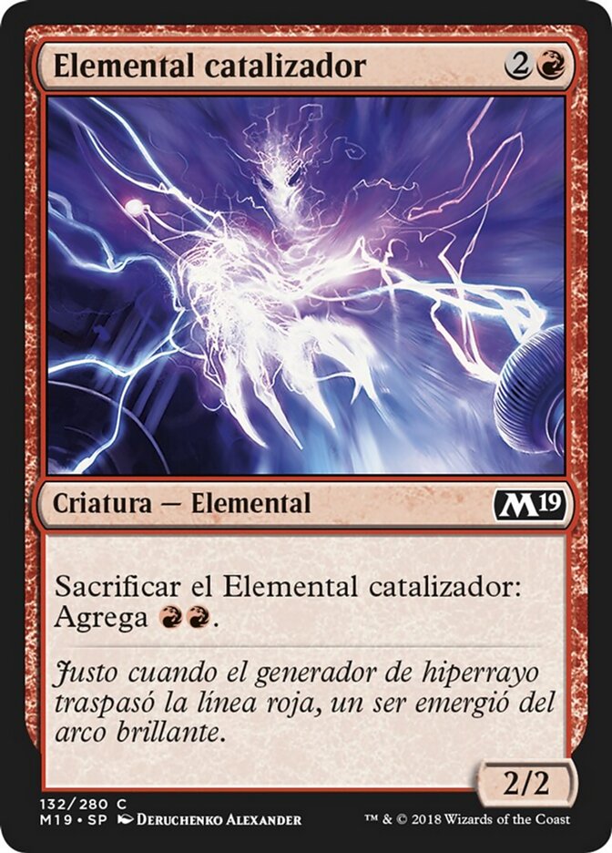 Elemental catalizador