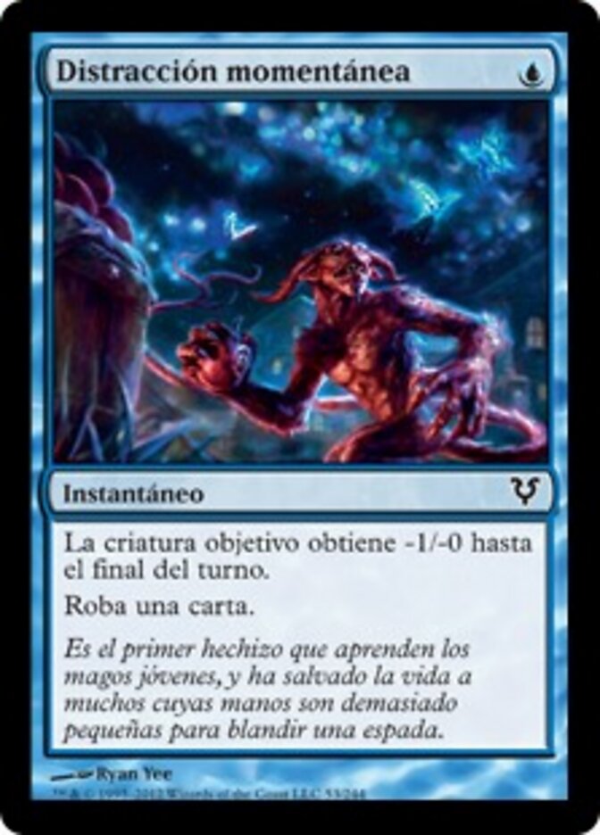 Distracción momentánea