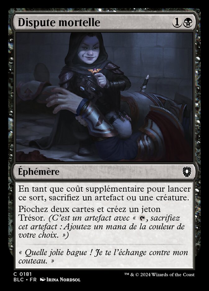 Dispute mortelle