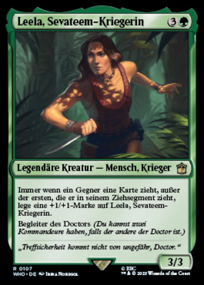 Leela, Sevateem-Kriegerin