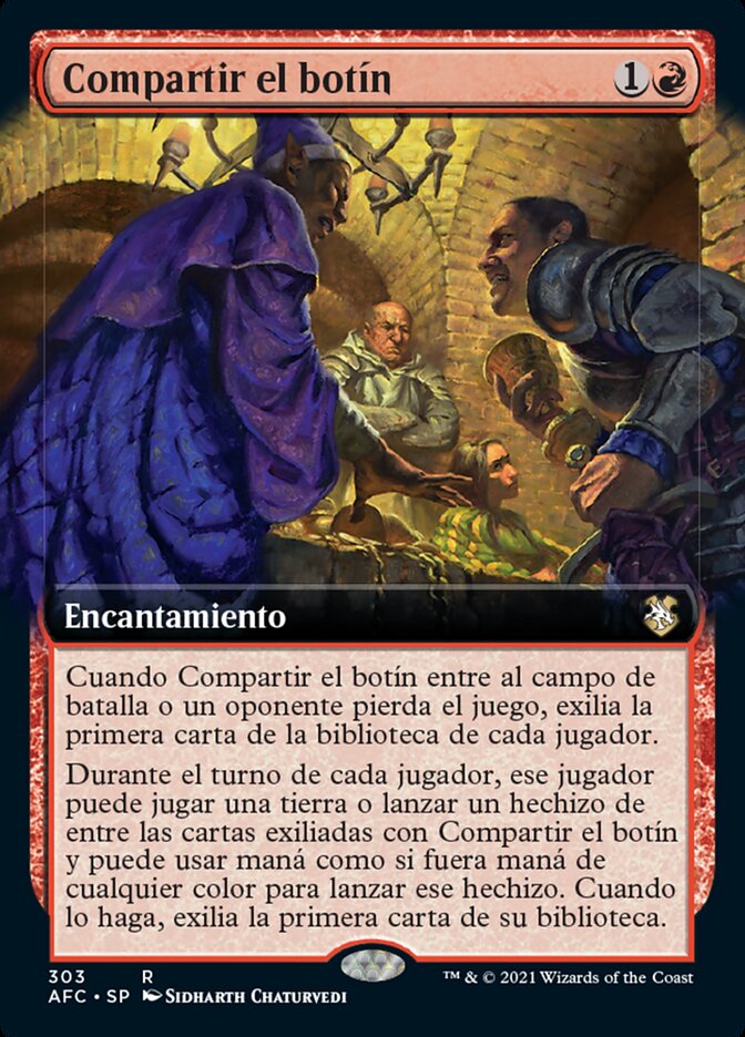 Compartir el botín
