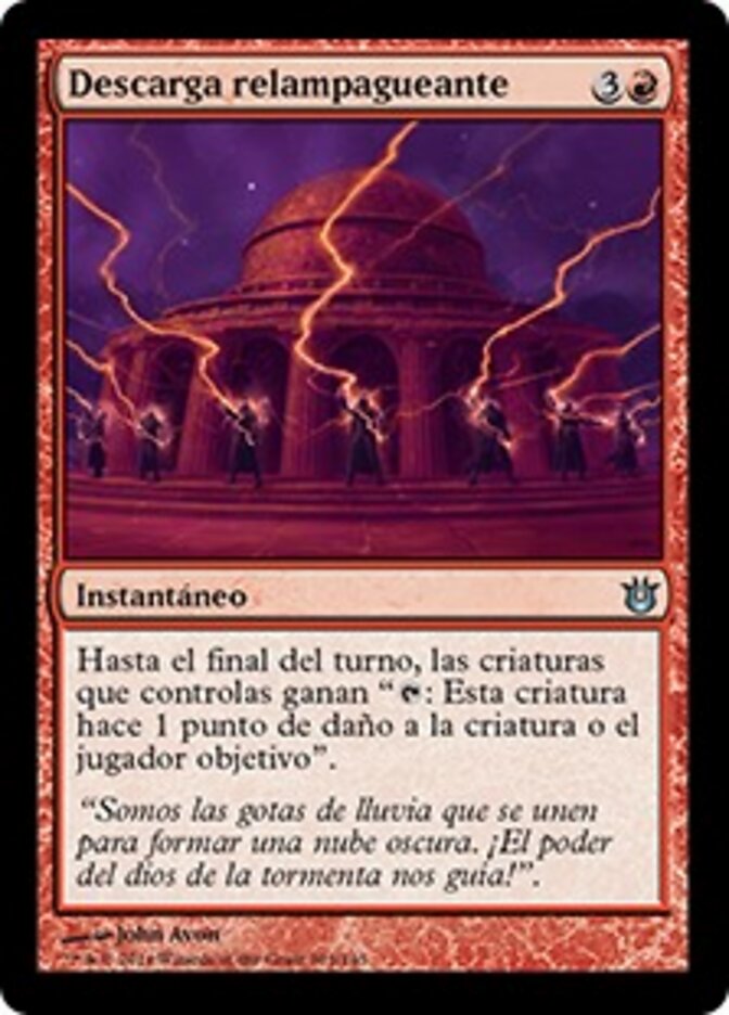 Descarga relampagueante