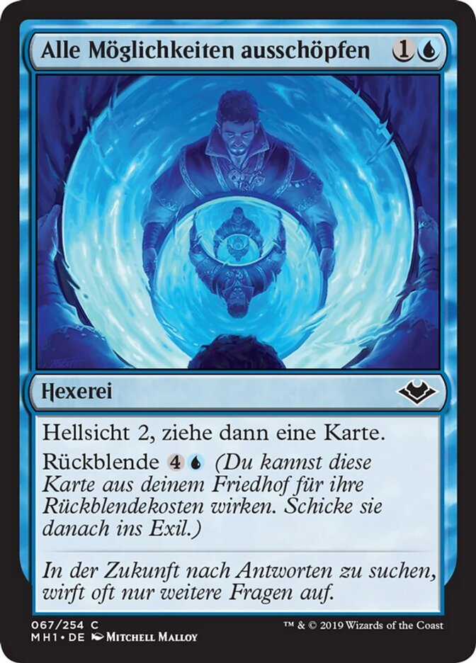 Alle Möglichkeiten ausschöpfen