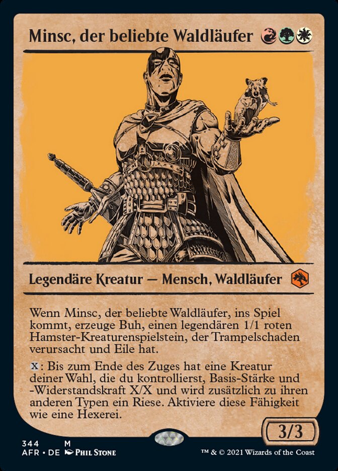 Minsc, der beliebte Waldläufer