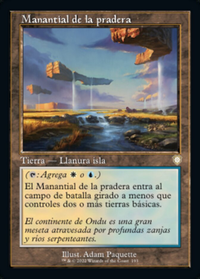Manantial de la pradera