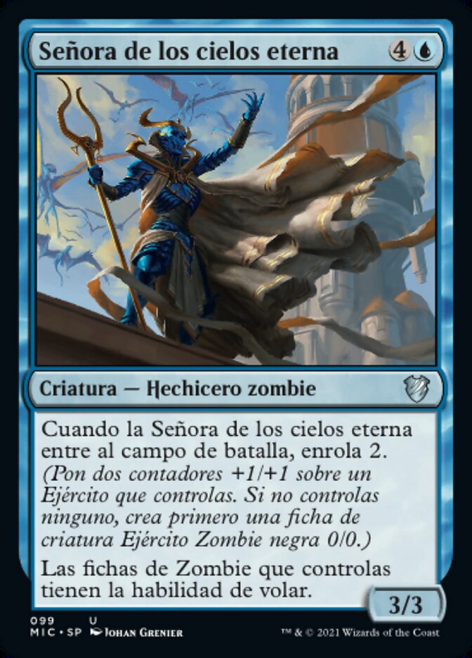 Señora de los cielos eterna