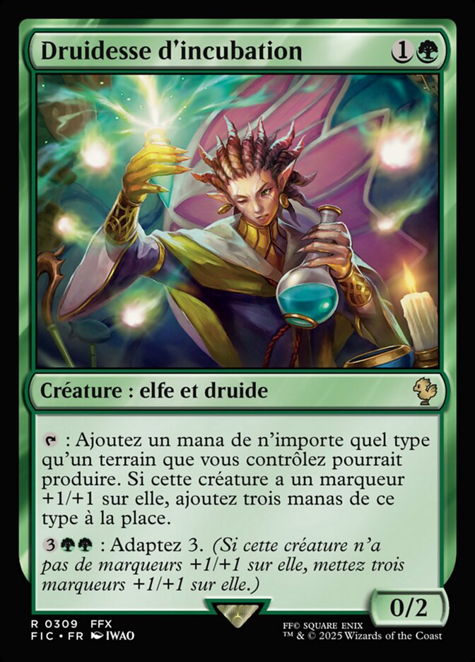 Druidesse d'incubation