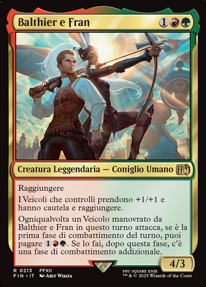 Balthier e Fran