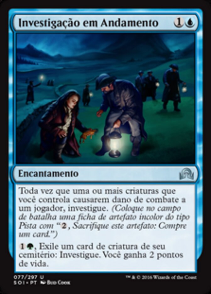 Investigação em Andamento