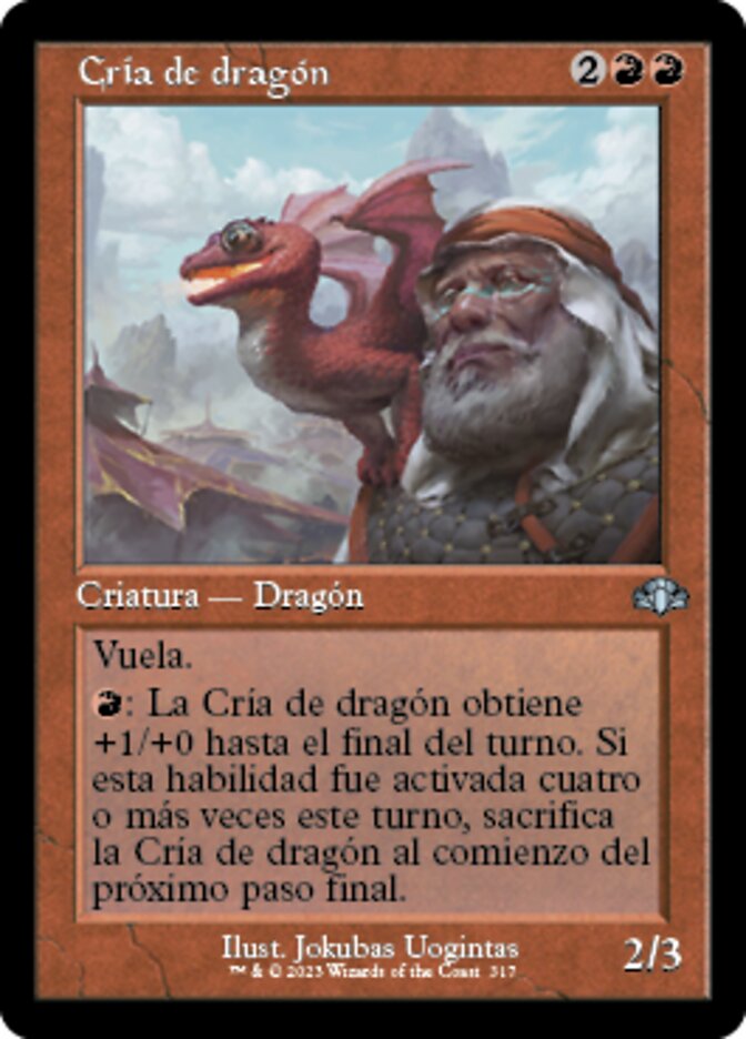 Cría de dragón