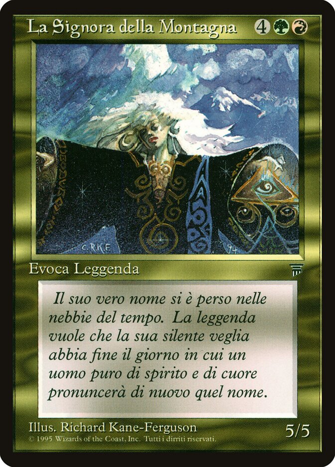 La Signora della Montagna