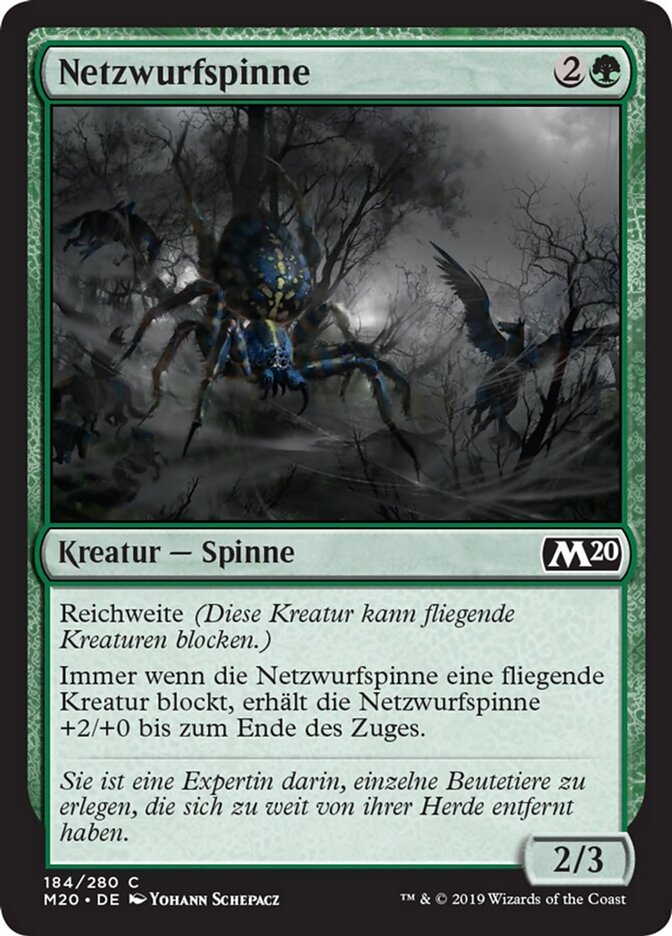 Netzwurfspinne
