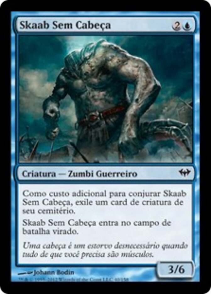 Skaab Sem Cabeça
