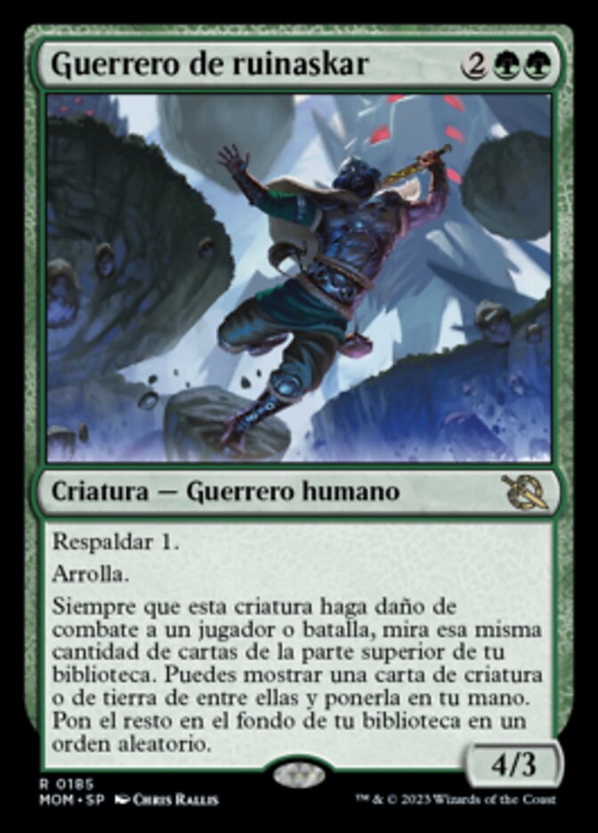 Guerrero de ruinaskar