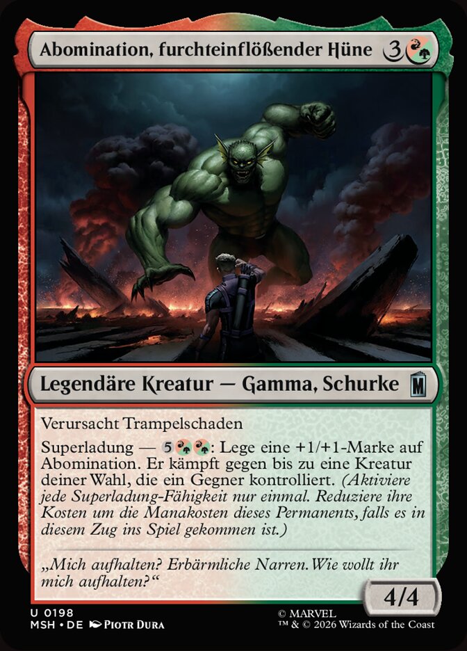 Abomination, furchteinflößender Hüne
