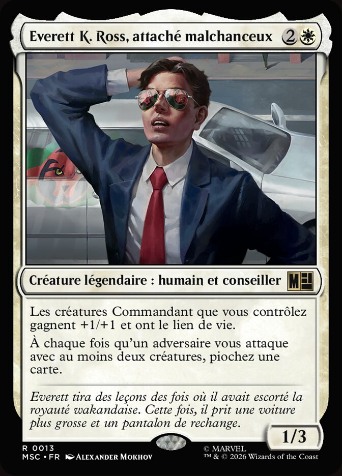 Everett K. Ross, attaché malchanceux