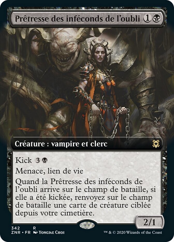Prêtresse des inféconds de l'oubli