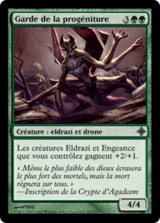Garde de la progéniture