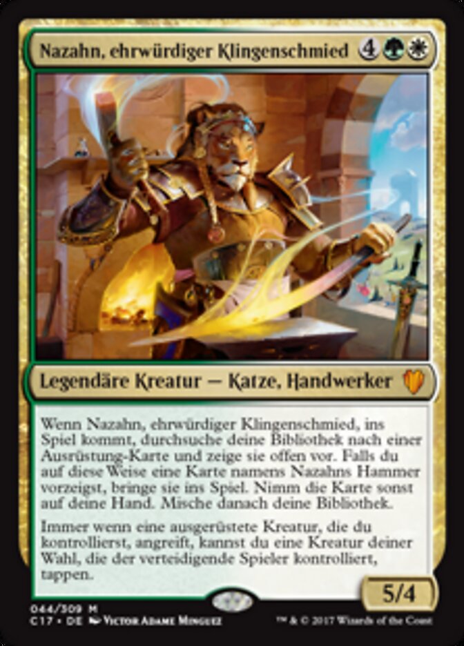 Nazahn, ehrwürdiger Klingenschmied