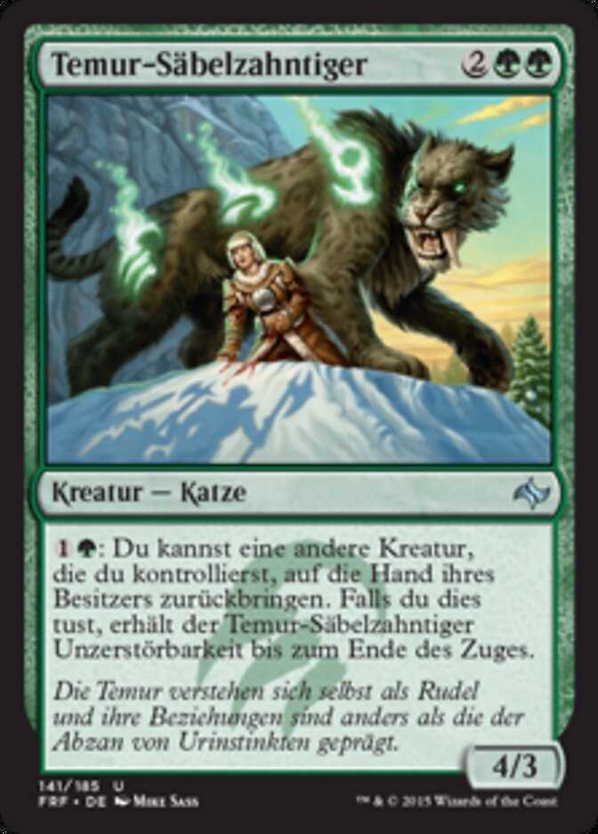 Temur-Säbelzahntiger